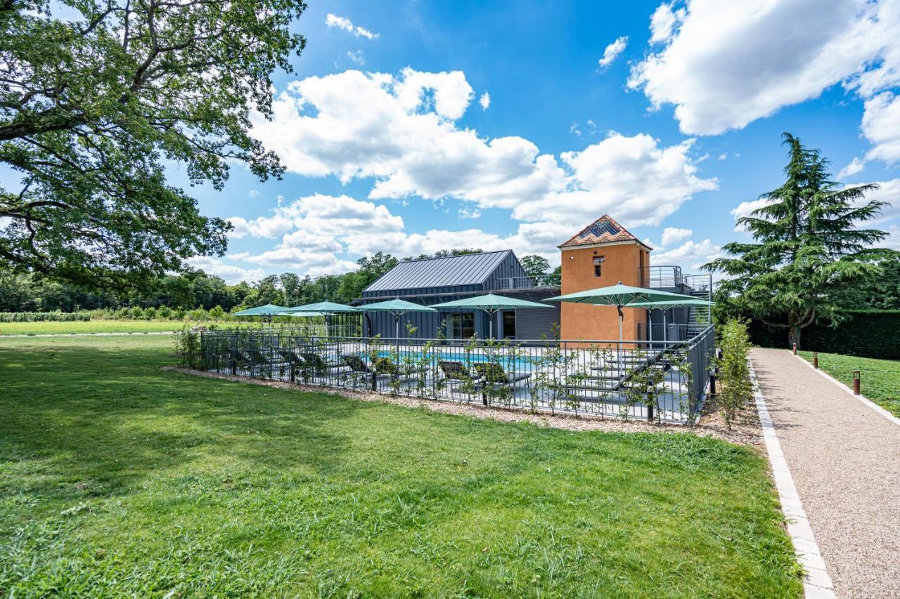 Hameau Des 40 Arpents Hotel Gergy Exterior foto