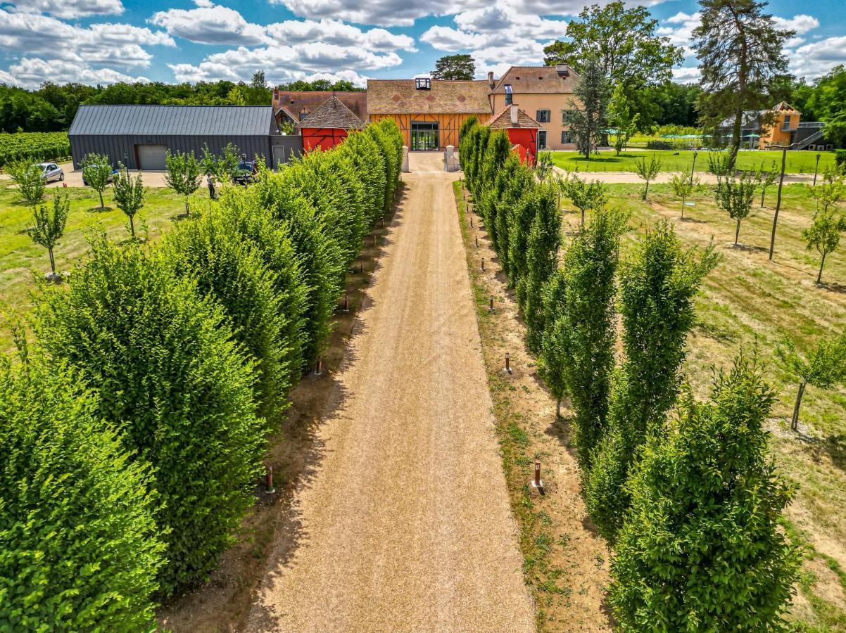 Hameau Des 40 Arpents Hotel Gergy Exterior foto