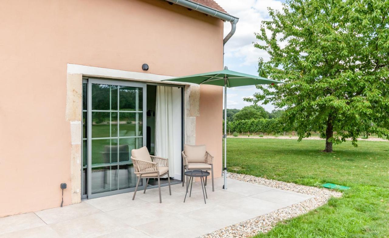 Hameau Des 40 Arpents Hotel Gergy Exterior foto